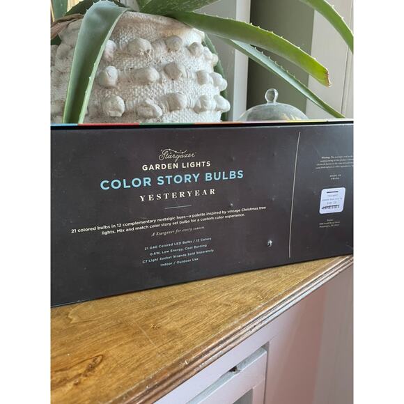 Anthropologie Terrain Stargazer Garden Lights Set of 21 Bulbs Yesteryear - Picture 4 of 4